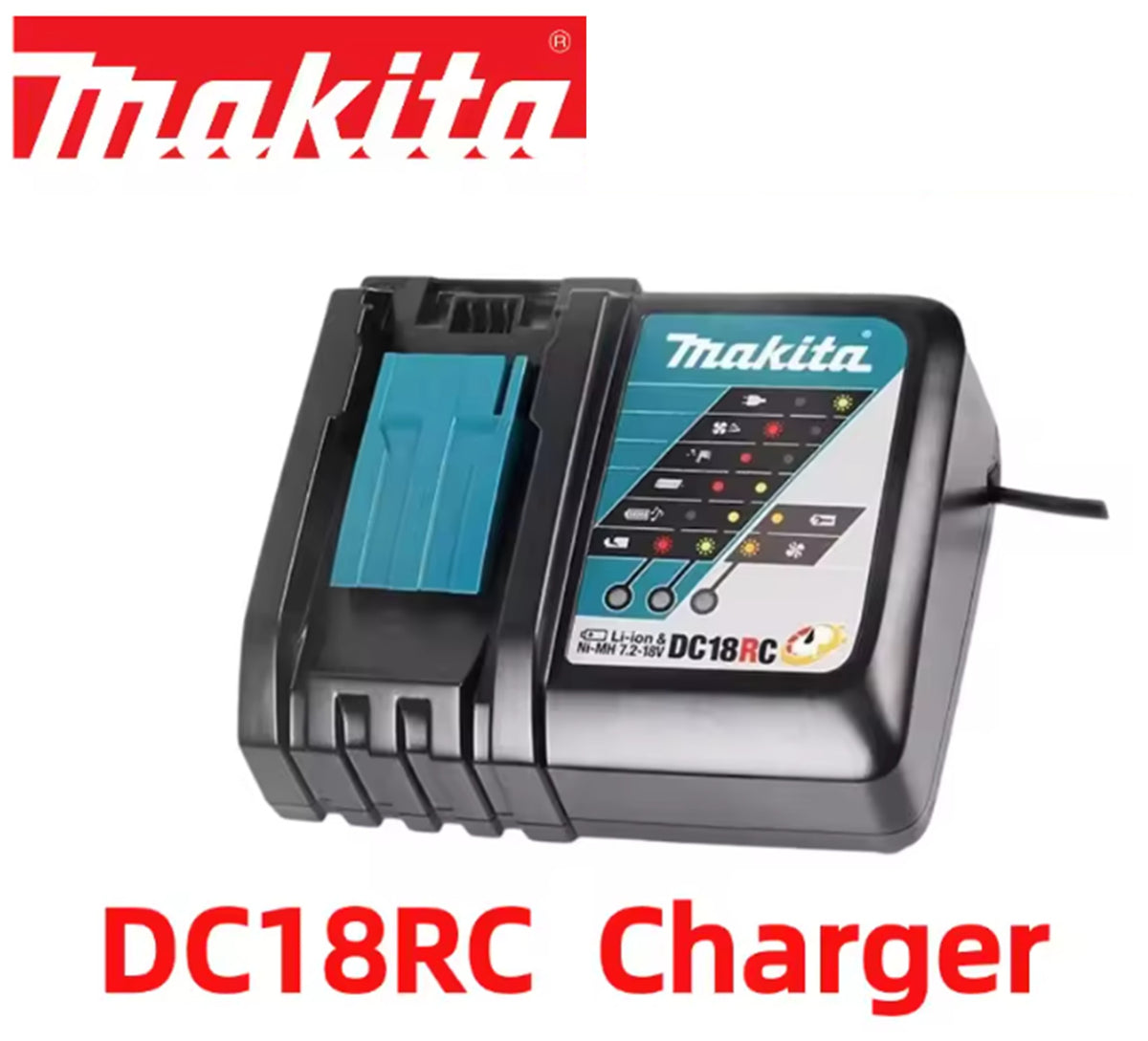 Makita 7.2 - 18v Battery Charger. Brand new