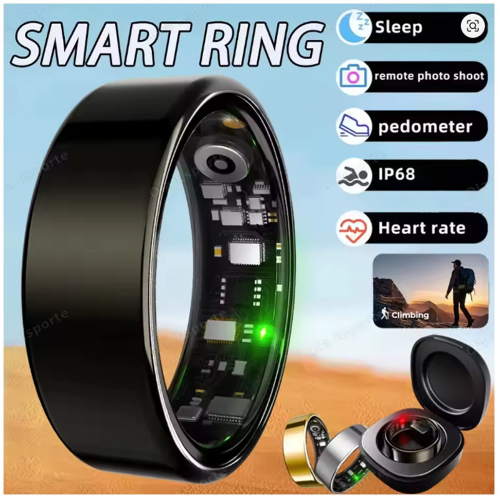 Smart Ring For Xiaomi Men Women Heart Rate Oximetry Health Monitor