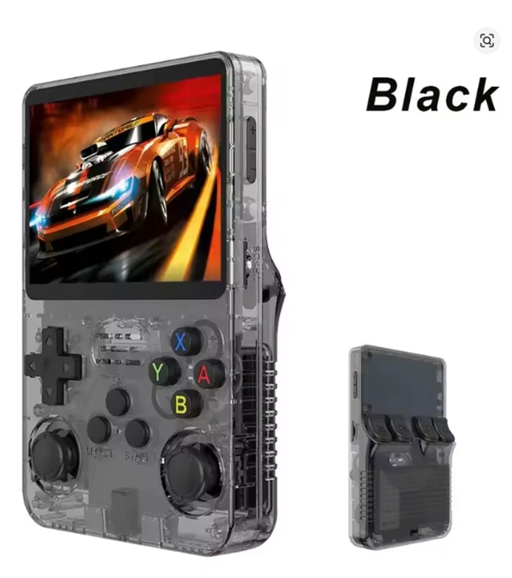 R36S new retro game console 3.5-inch Linux open-source system portable handheld game console with 128GB large memory