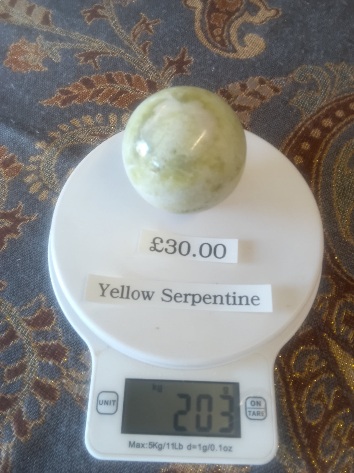 Yellow Serpentine