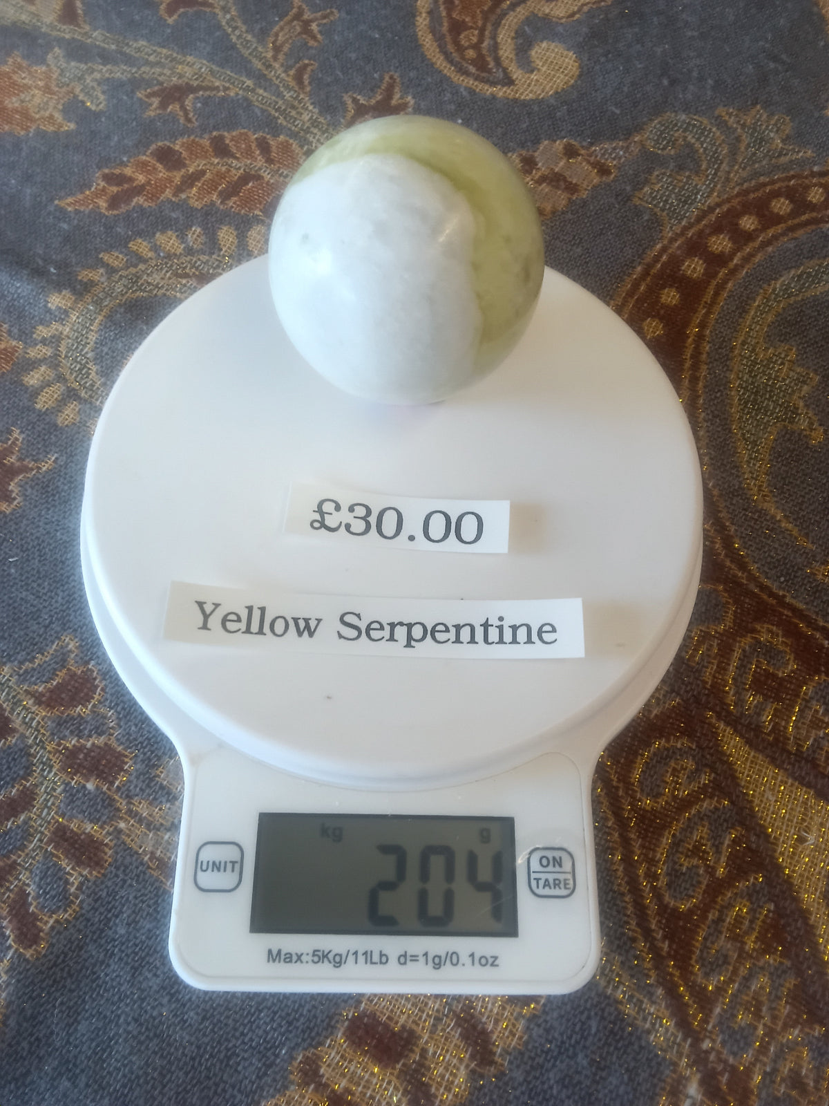 Yellow Serpentine