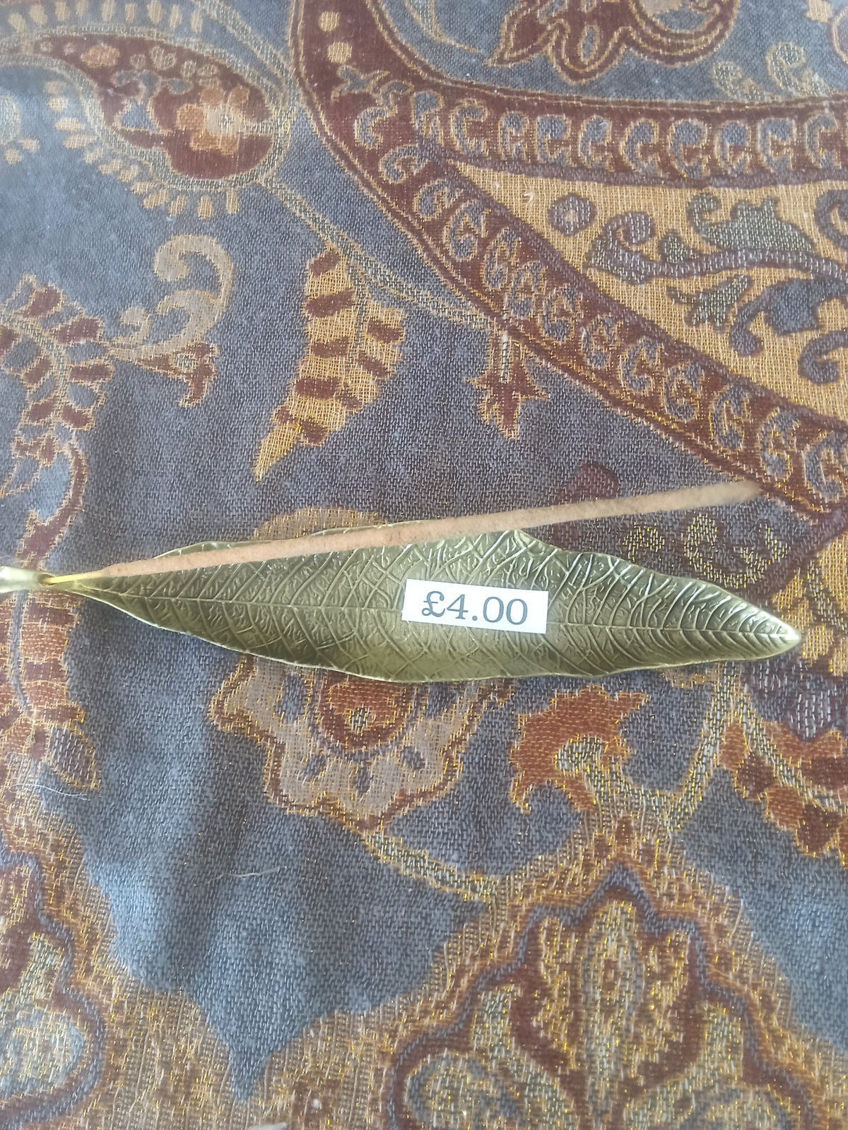 Leaf Stick Holder, Green