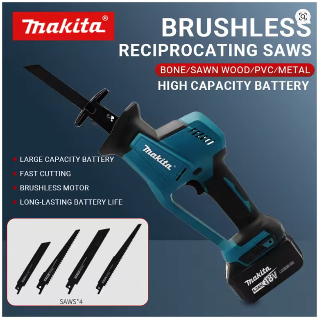 Makita DJR189Z 18V Cordless Electric Reciprocating