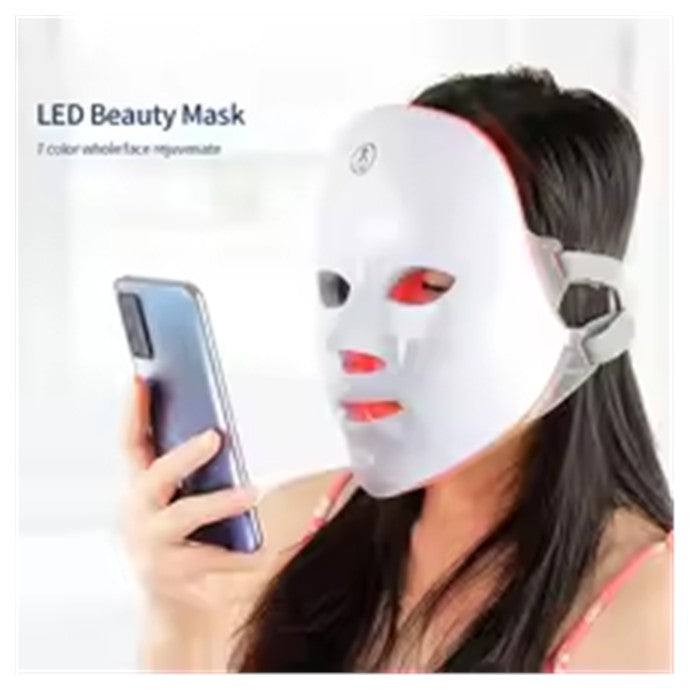 Wireless 7 Colors LED Face mask