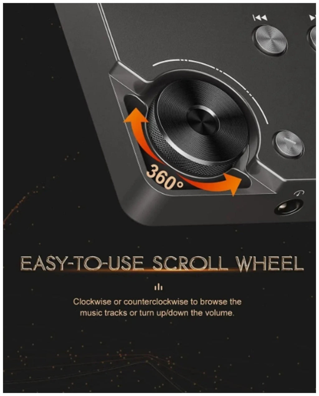 HiFi MECHEN-M30 Lossless MP3 Player with 64GB Card, Up to 256GB Support