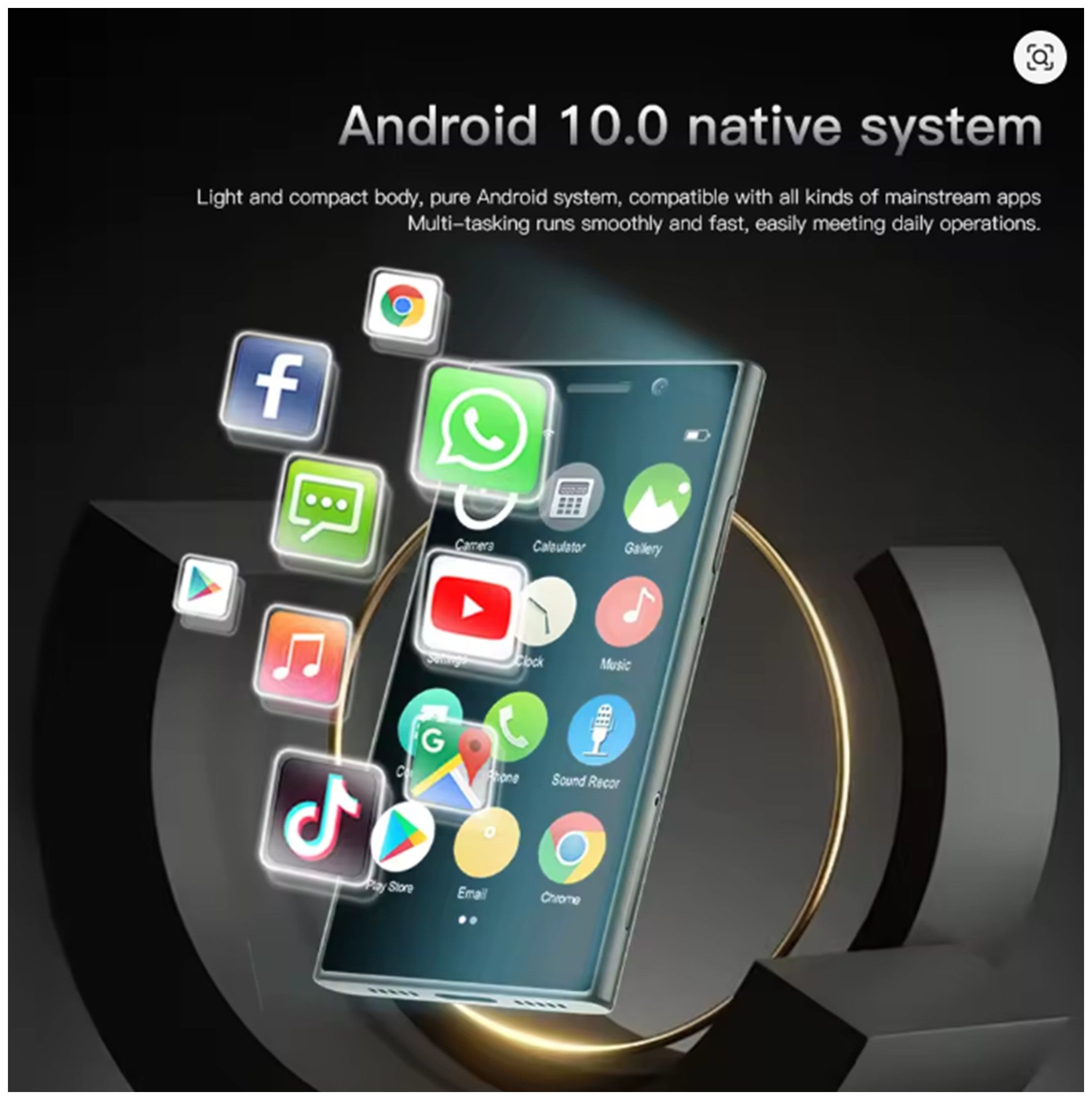 SERVO S24 MINI Android Smartphone 4G Network