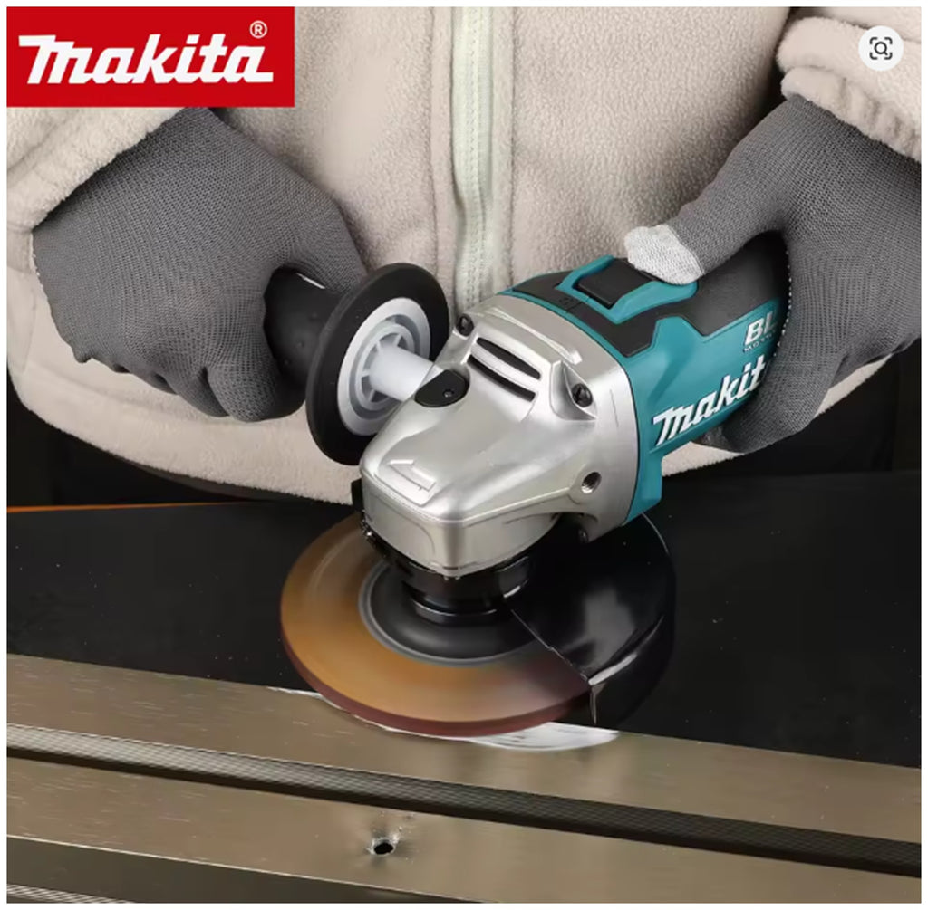Makita DGA504 18V 125mm brushless multi-purpose angle grinder.
