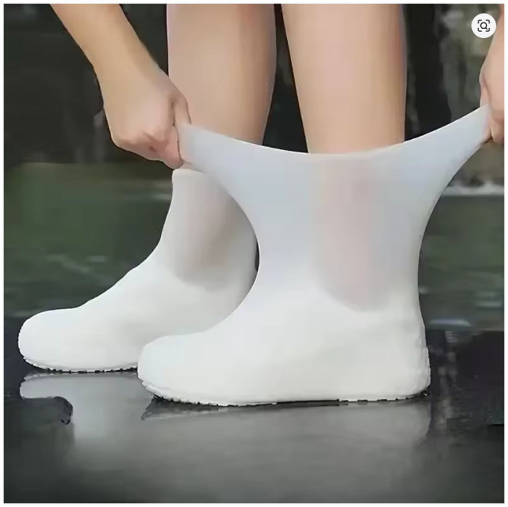 Reusable Walking Shoes Rainy Day Lightweight Thick Wear-resistant Silicone Daily Household Items Rain Shoe Covers.