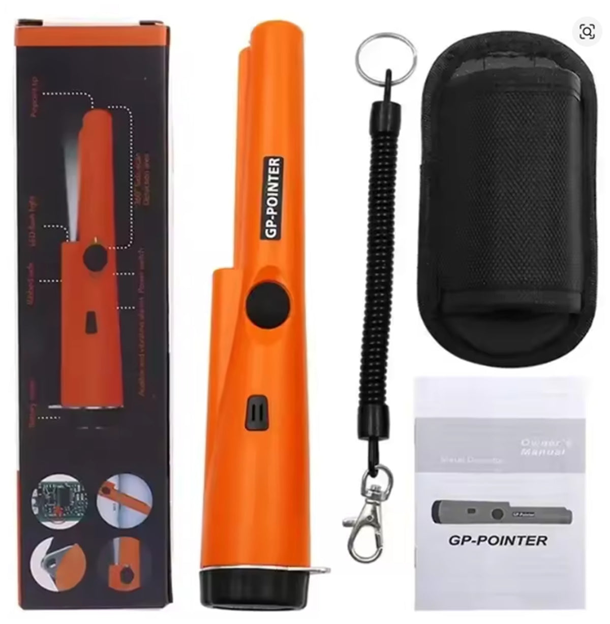 Pro GP-Pointer Handheld Metal Detector