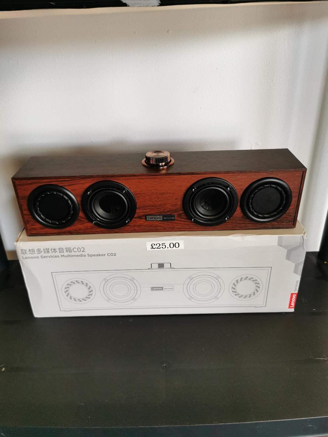 Hi Fi Bluetooth Wooden Speaker