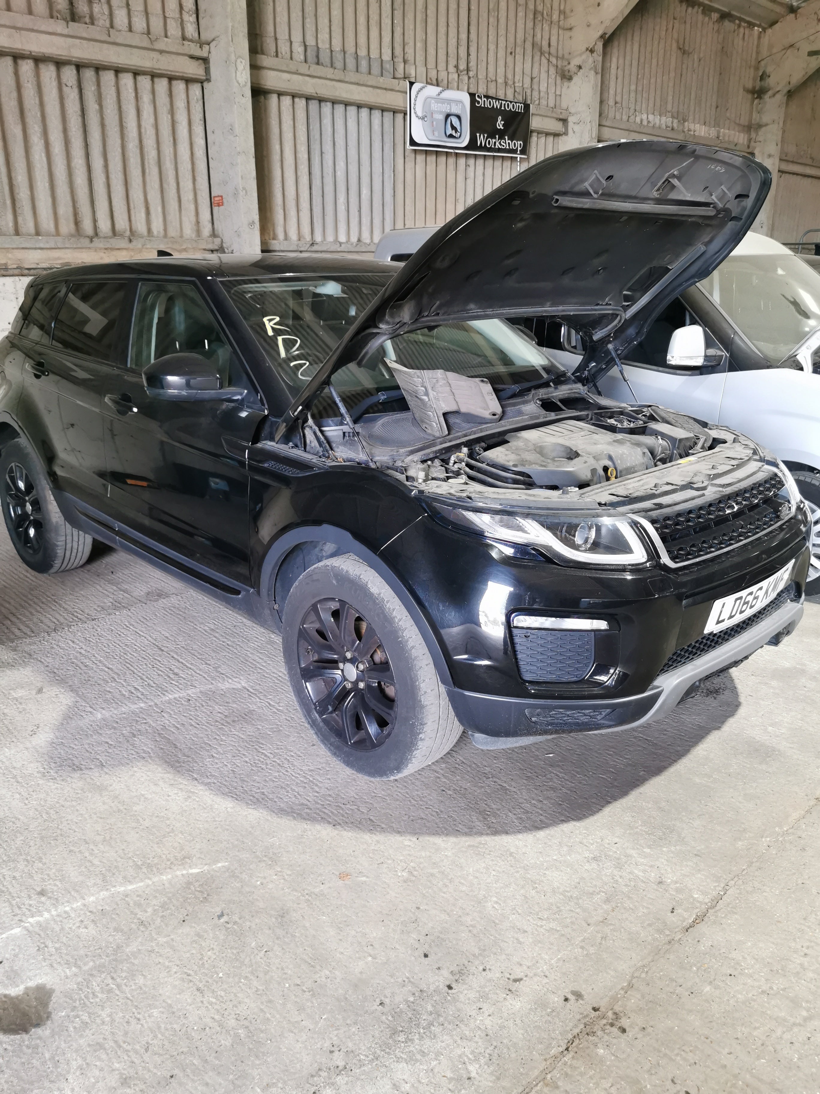 2016 LAND ROVER RANGE ROVER EVOQUE 2.0 ED4 SE TECH 5DR 2WD, spares or repair
