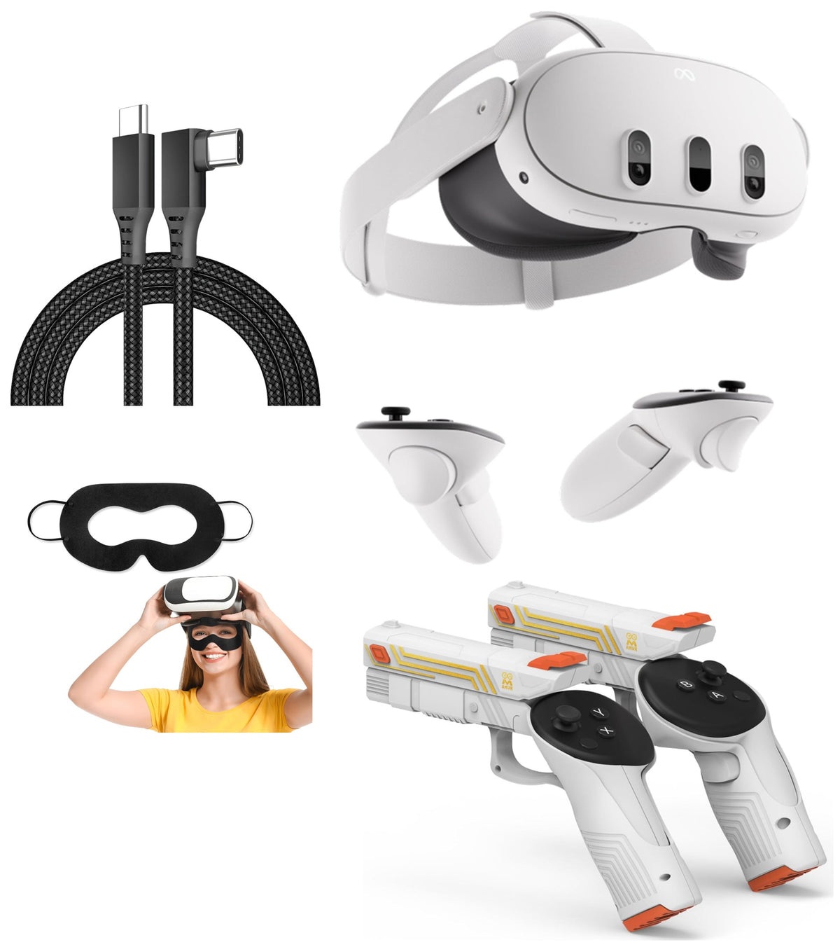 Meta Quest 3 512GB — Ultimate Mixed Reality Experiences — All-in-One Headset with Controllers