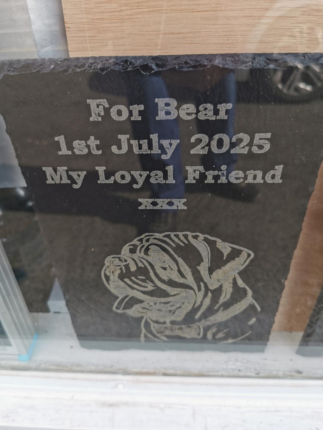 Slate Personalised Plaques, fully customisable to your own design