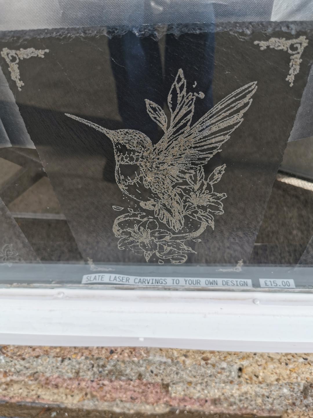 Slate Personalised Plaques, fully customisable to your own design