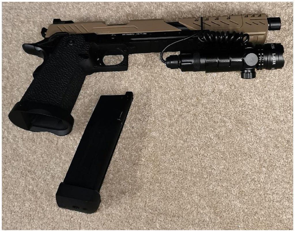 LaserGunner Dry-Fire Laser Indoor Training System for Target Shooting Practice