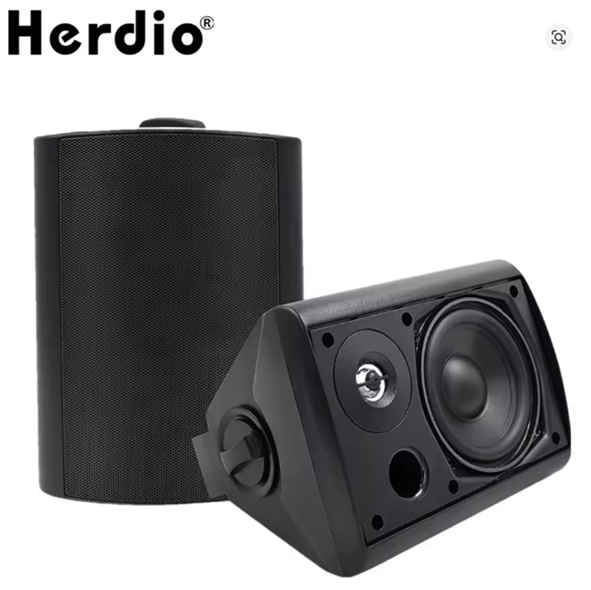 HiFi Bluetooth 5.0 Vacuum Tube Amplifier & Indoor/Outdoor Speakers