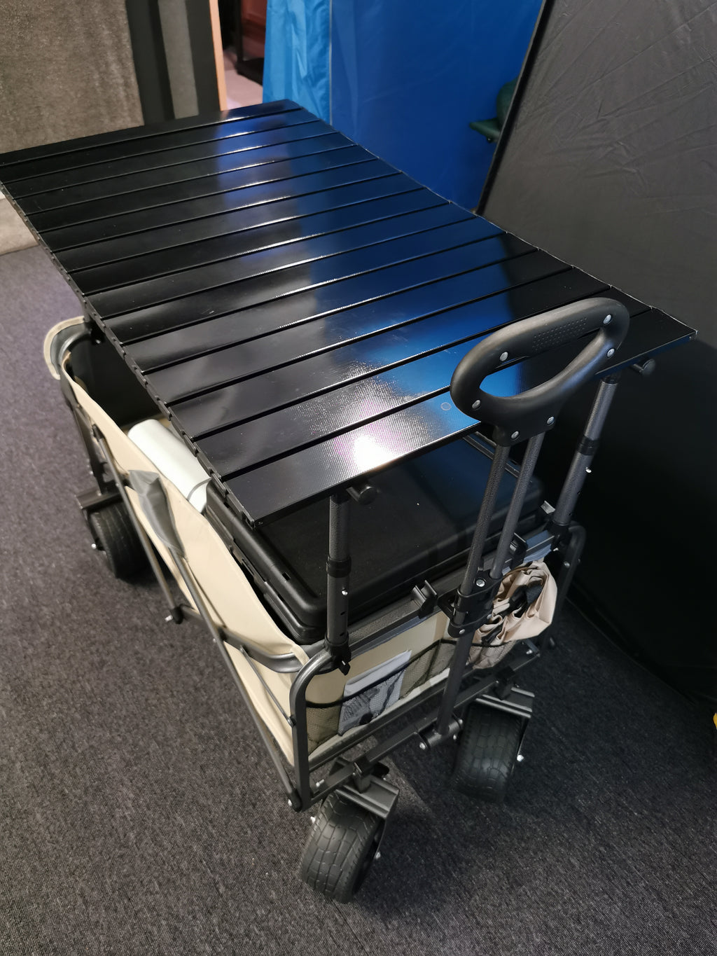 Camping Trolley with Table Board